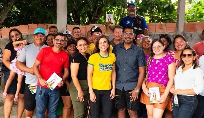 Deputada estadual Débora Menezes discute prioridades e desenvolvimento em Manacapuru