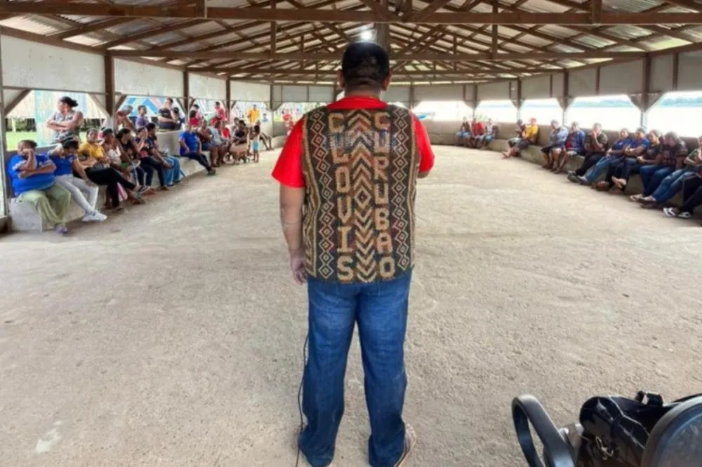 Pré-candidato a deputado estadual Clovis Curubão realiza visitas a comunidades indígenas em Tefé