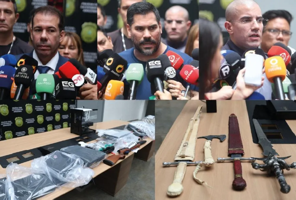 Operação ‘Covil do Mamon’: Polícia Civil do Amazonas prende 20 investigados por agiotagem, extorsão e lavagem de dinheiro